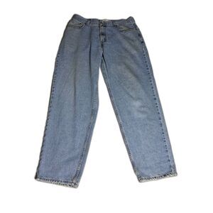 Levis 560 Comfort Fit Jeans Light Wash Denim Baggy Tapered Leg Mens 36x34